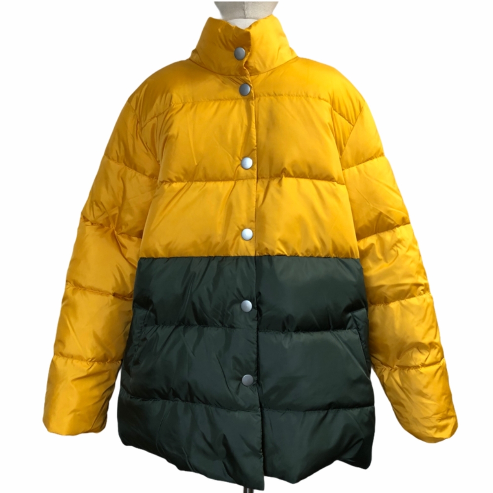 Who What Wear Womens Snap Puffer Jacket